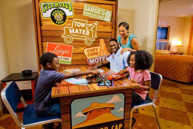 É para se sentir dentro do filme mesmo: a decoração das suítes do Art of Animation Resort é inspirada em animações da Disney É para se sentir dentro do filme mesmo: a decoração das suítes do Art of Animation Resort é inspirada em animações da Disney