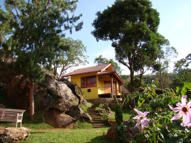 Chalé da Pousada Ahavanoah, em Monte Verde, Minas Gerais