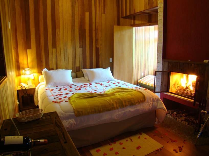 Cabana Amor Perfeito, da Pousada Ahavanoah, em Monte Verde, Minas Gerais