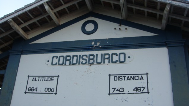 Estação de trem de Cordisburgo, em Minas Gerais