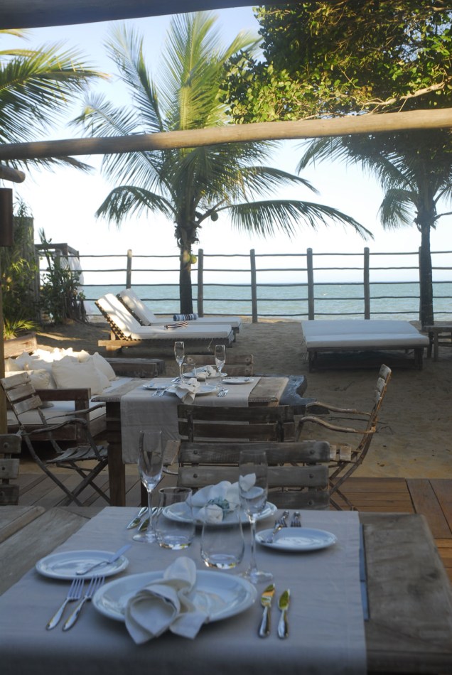 Restaurante da Etnia Clube de Mar: elegância com os pés na areia