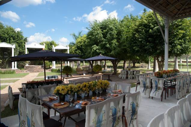 Varanda do salão de café da manhã da pousada Villa Paolucci, onde é servido o Leitão do Luiz Ney Varanda do salão de café da manhã da pousada Villa Paolucci, onde é servido o Leitão do Luiz Ney