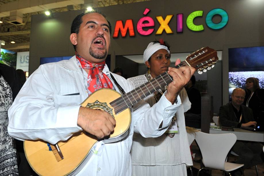 Cantores no espaço do México