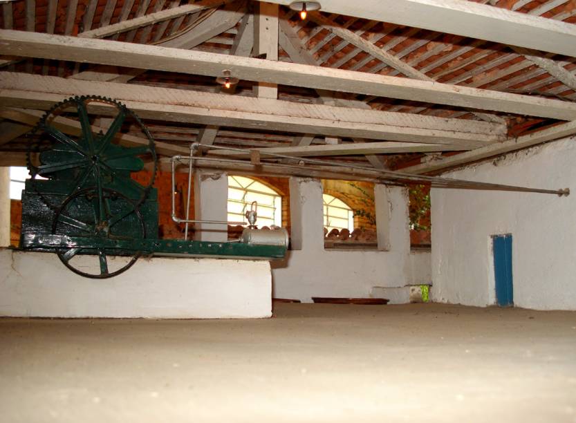 Miniatura de engenho, no Museu das Reduções, em Ouro Preto, Minas Gerais