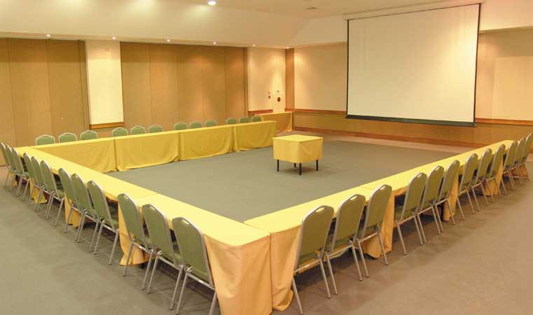 Uma das salas de eventos do <strong>Estanplaza International</strong>, em <a href="https://viajeaqui.abril.com.br/cidades/br-sp-sao-paulo" rel="São Paulo" target="_blank">São Paulo</a>