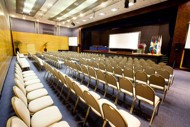 Sala de eventos do Costão do Santinho Resort, em Florianópolis, Santa Catarina
