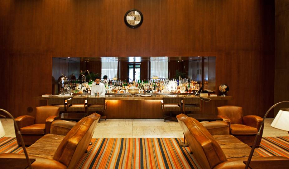 Lobby Bar do Fasano, localizado em <a href="https://viajeaqui.abril.com.br/cidades/br-sp-sao-paulo" rel="São Paulo" target="_blank">São Paulo</a>, <a href="https://viajeaqui.abril.com.br/estados/br-sao-paulo" rel="São Paulo" target="_blank">São Paulo</a>