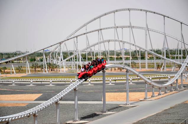 Formula Rossa, a montanha-russa mais rápida do mundo Formula Rossa, a montanha-russa mais rápida do mundo