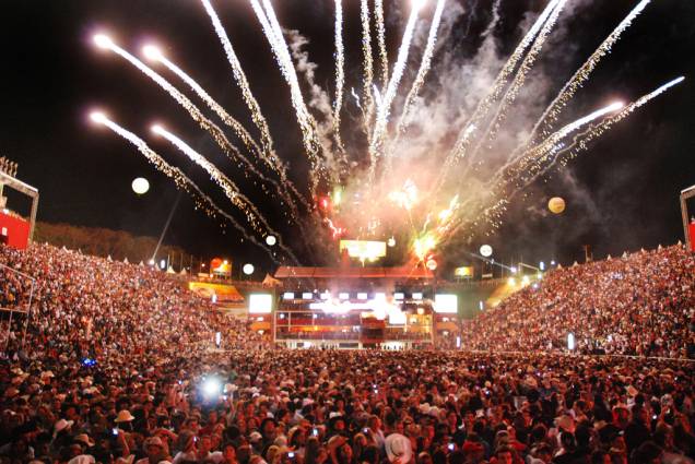 A Festa do Peão de Boiadeiro, em agosto, atrai cerca de 1 milhão de pessoas A Festa do Peão de Boiadeiro, em agosto, atrai cerca de 1 milhão de pessoas