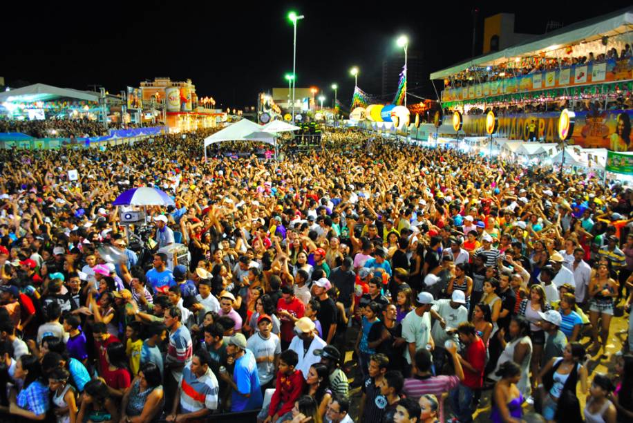 Tradicional Cidade Junina, no Corredor Cultural da Avenida Rio Branco