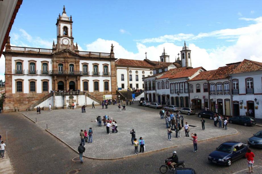 Museu da Inconfidência, na Praça Tiradentes