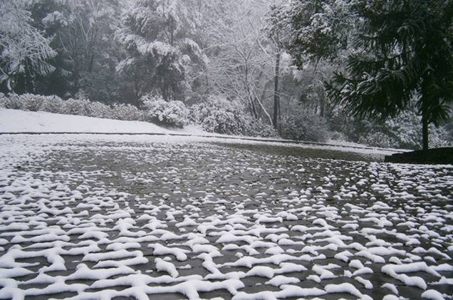 Neve no Château Lacave Neve no Château Lacave