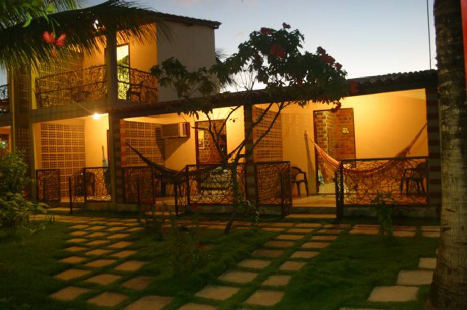 Área externa da <a href="https://viajeaqui.abril.com.br/estabelecimentos/br-pe-porto-de-galinhas-hospedagem-pousada-aldeia-dos-anjos" rel="Pousada Aldeia dos Anjos"><strong>Pousada Aldeia dos Anjos</strong></a>, em <a href="https://viajeaqui.abril.com.br/cidades/br-pe-porto-de-galinhas" rel="Porto de Galinhas">Porto de Galinhas</a>