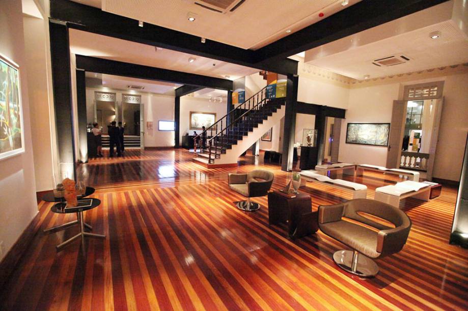 Sala de descanso do Museu da Gente Sergipana, atração do ano no Prêmio O Melhor do Guia Brasil 2013, do GUIA QUATRO RODAS