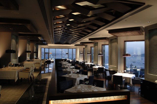 Restaurante Gaja, instalado no Swissotel The Bosforus, Istambul, Turquia