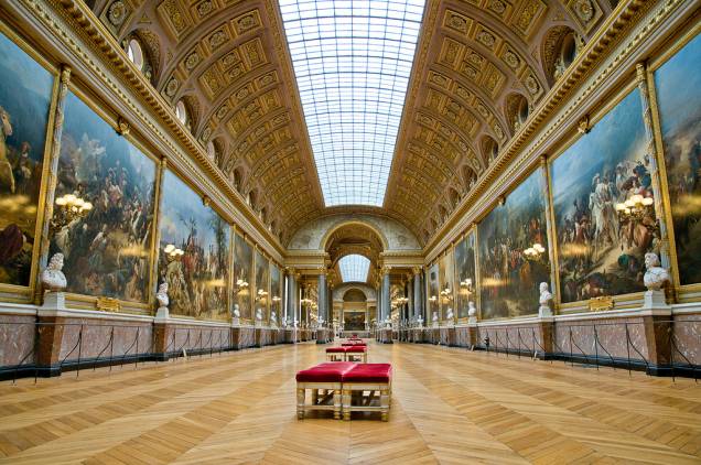 Galeria das Batalhas no Château de Versailles, um passeio bacana nos arredores de Paris