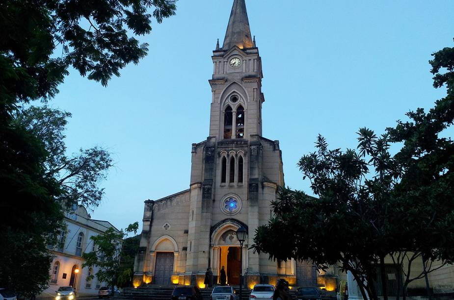A igreja do Rosário foi demolida e, no lugar, reconstruída em estilo gótico A igreja do Rosário foi demolida e, no lugar, reconstruída em estilo gótico