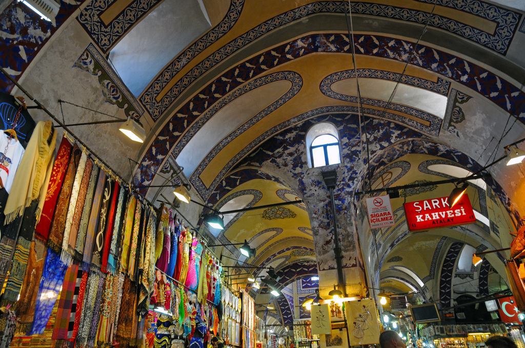 Grande Bazar de Istambul, Turquia