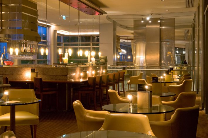 Upstairs Bar no <strong>Grand Hyatt</strong>, localizado em <a href="https://viajeaqui.abril.com.br/cidades/br-sp-sao-paulo" rel="São Paulo" target="_blank">São Paulo</a>, <a href="https://viajeaqui.abril.com.br/cidades/br-sp-sao-paulo" rel="São Paulo" target="_blank">São Paulo</a>