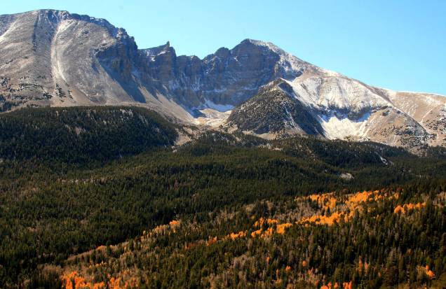 <strong>2. Great Basin National Park, em Nevada</strong>    Nevada está localizada em uma região demarcada por montanhas rochosas. Não à toa, o único parque nacional do Estado é cercado por elas. 