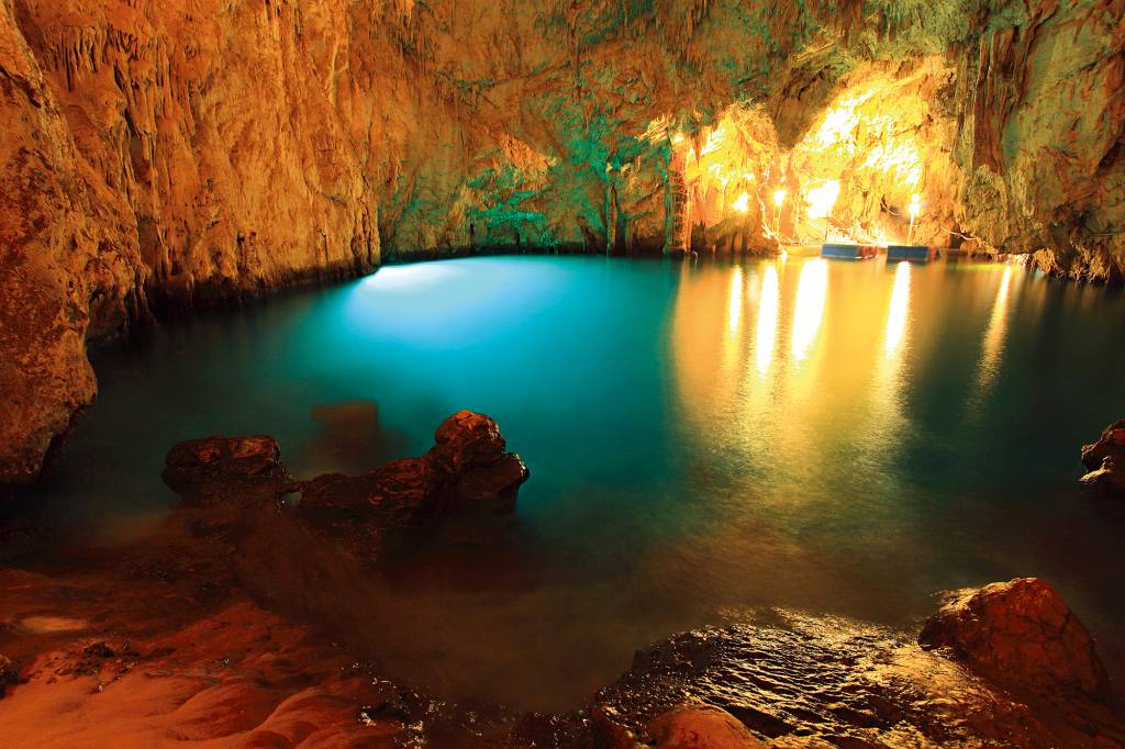 Grotta dello Smeraldo, Costa Amalfitana, Itália