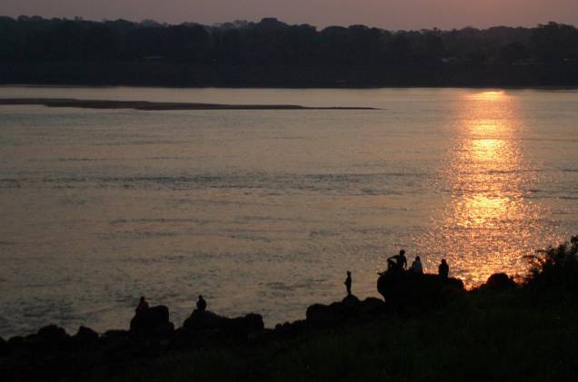 A capital de Rondônia surgiu às margens do Rio Madeira, e cresceu sendo abastecida pela estrada de ferro Madeira-Mamoré A capital de Rondônia surgiu às margens do Rio Madeira, e cresceu sendo abastecida pela estrada de ferro Madeira-Mamoré