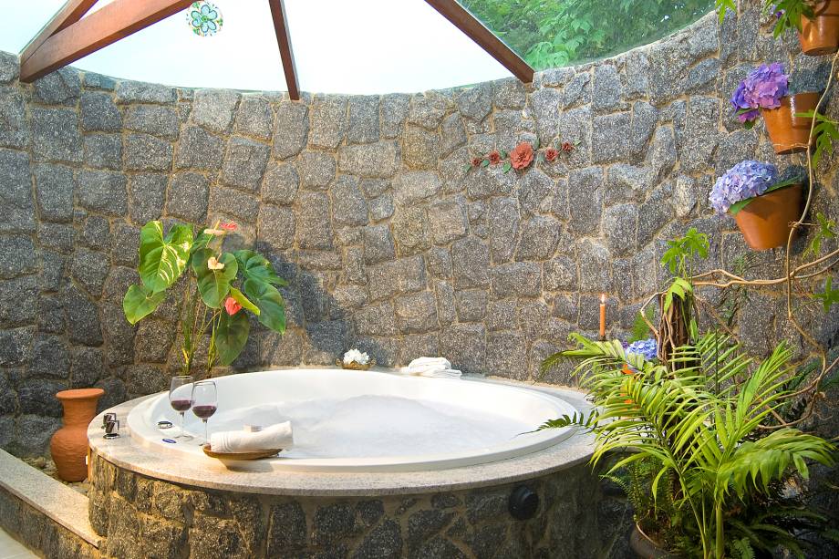 Hidromassagem do hotel Bühler, em Visconde de Mauá, Rio de Janeiro