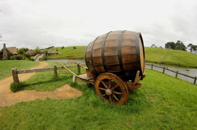 Detalhes mal percebidos nos filmes podem ser vistos durante a visita a Hobbiton Detalhes mal percebidos nos filmes podem ser vistos durante a visita a Hobbiton