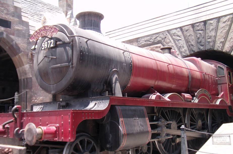 O trem que leva a Hogwarts