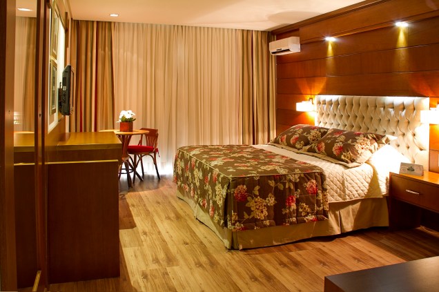 Quarto Super Luxo do Hotel Alpestre, Gramado, Rio Grande do Sul 