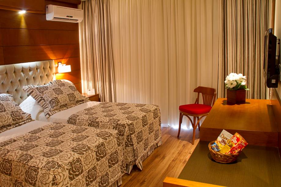 Acomodação do Hotel Alpestre, Gramado, Rio Grande do Sul