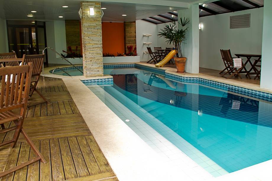 Piscina térmica do Hotel Alpestre, Gramado, Rio Grande do Sul