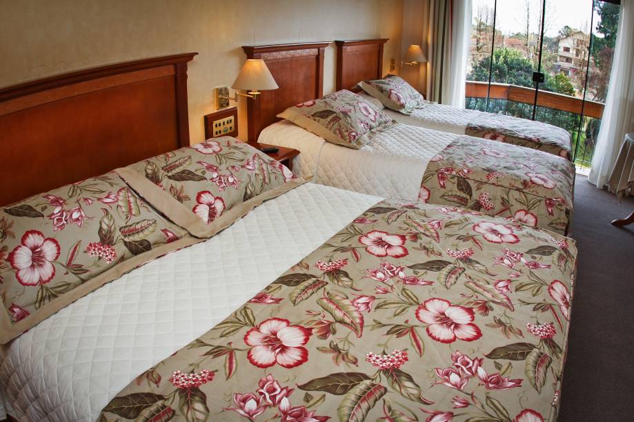 Acomodação do Hotel Alpestre, Gramado, Rio Grande do Sul
