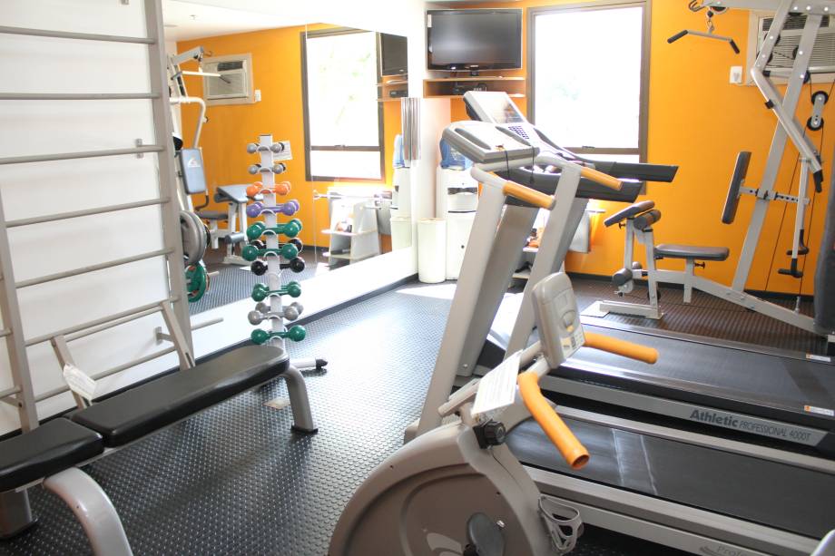 Fitness Center do Hotel Sleep Inn Joinville, Joinville, Santa Catarina