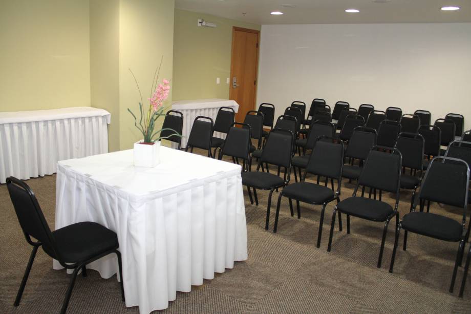 Sala de reuniões do Hotel Sleep Inn Joinville, Joinville, Santa Catarina