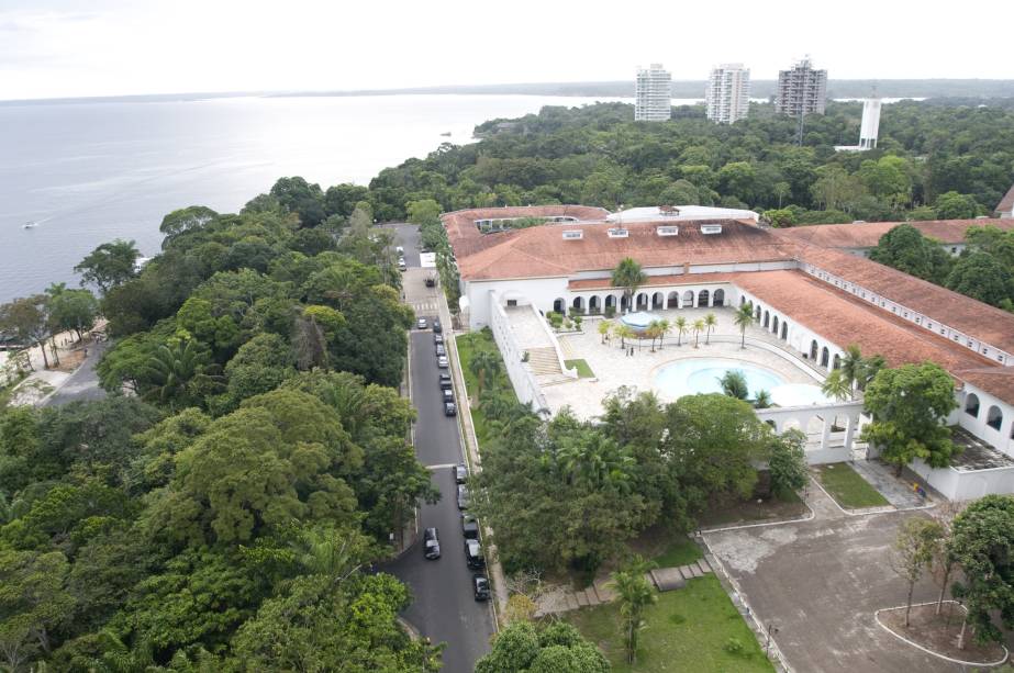 Vista aérea do Hotel Tropical, Manaus, Amazonas