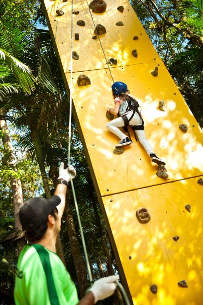 Parede de escalada