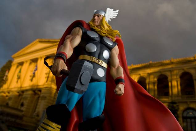 Thor no Museu Paulista (do Ipiranga), em São Paulo Thor no Museu Paulista (do Ipiranga), em São Paulo