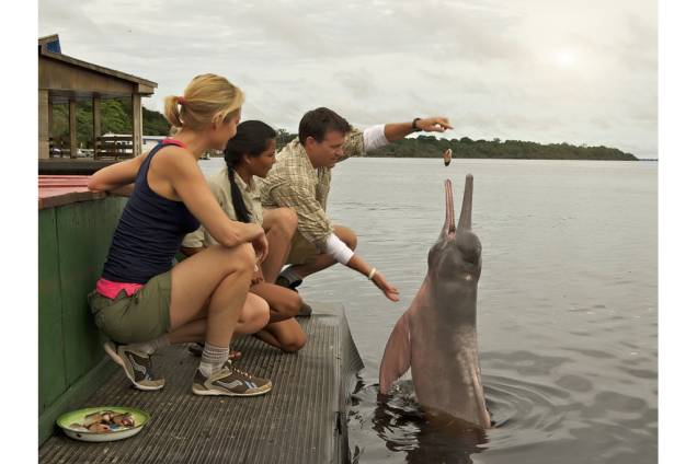 Passeio do Iberostar Grand Amazon, que percorre os Rios Negro e Solimões, Amazonas Passeio do Iberostar Grand Amazon, que percorre os Rios Negro e Solimões, Amazonas