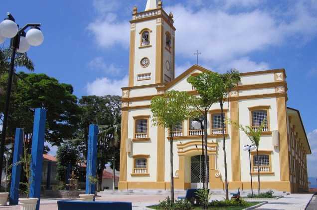 A igreja matriz da cidade