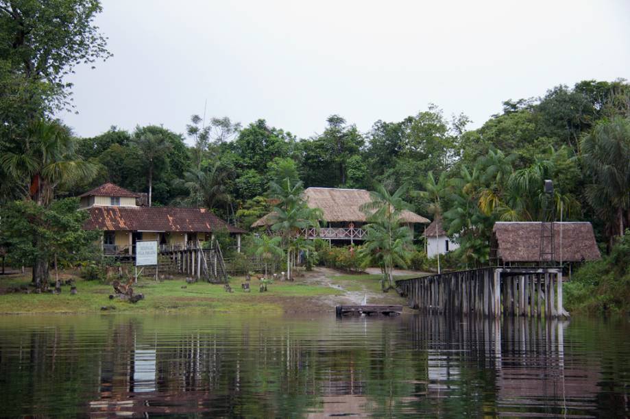 Visão geral do Museu do Seringal Vila Paraíso, no Igarapé de São João, a 25 minutos de barco de Manaus, no Amazonas Visão geral do Museu do Seringal Vila Paraíso, no Igarapé de São João, a 25 minutos de barco de Manaus, no Amazonas