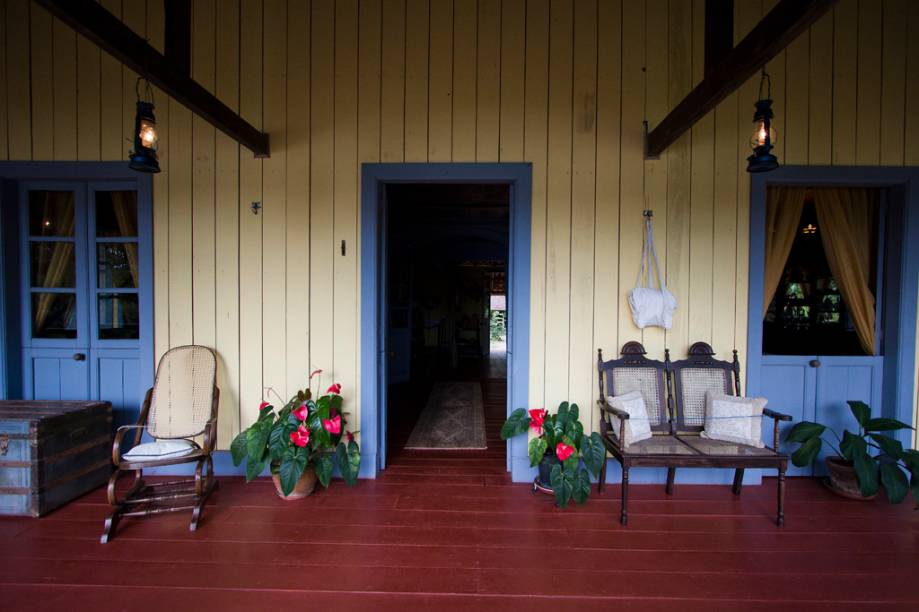 Casa do Barão no Museu do Seringal Vila Paraíso, no Igarapé São João, a 25 minutos de barco de Manaus, no Amazonas