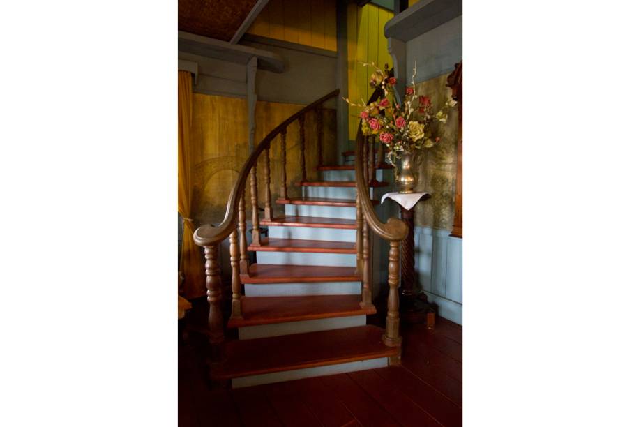 Casa do Barão no Museu do Seringal Vila Paraíso, no Igarapé São João, a 25 minutos de barco de Manaus, no Amazonas Casa do Barão no Museu do Seringal Vila Paraíso, no Igarapé São João, a 25 minutos de barco de Manaus, no Amazonas