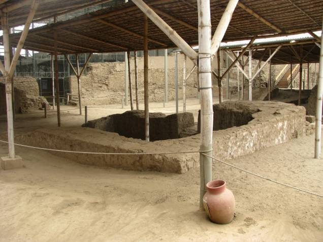 As escavações na Huaca de la Luna começaram em 1991 As escavações na Huaca de la Luna começaram em 1991