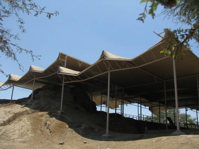 Huaca Rajada foi palco do descobrimento do Senhor de Sipán, em 1987 Huaca Rajada foi palco do descobrimento do Senhor de Sipán, em 1987