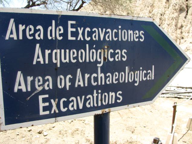 Sinalização na Huaca Rajada: trabalhos arqueológicos prosseguem no sítio onde foi descoberto o Senhor de Sipán