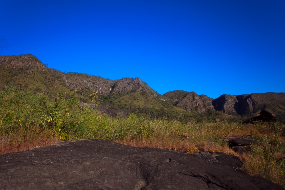 Vale da Lua, na Chapada dos Veadeiros, Goiás