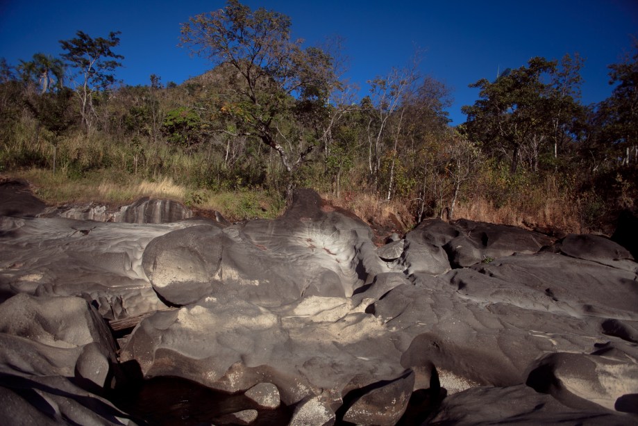 Vale da Lua, na Chapada dos Veadeiros, Goiás