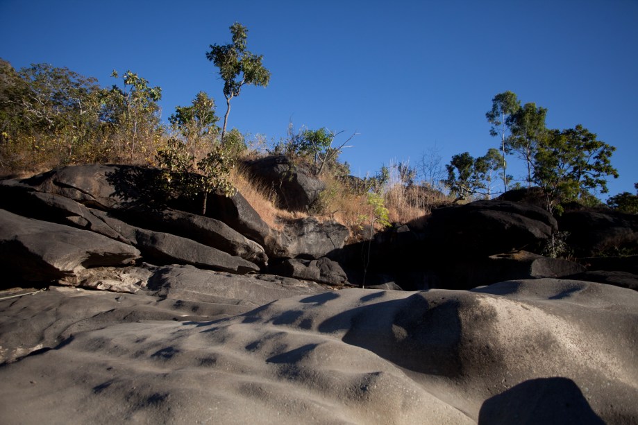 Vale da Lua, na Chapada dos Veadeiros, Goiás