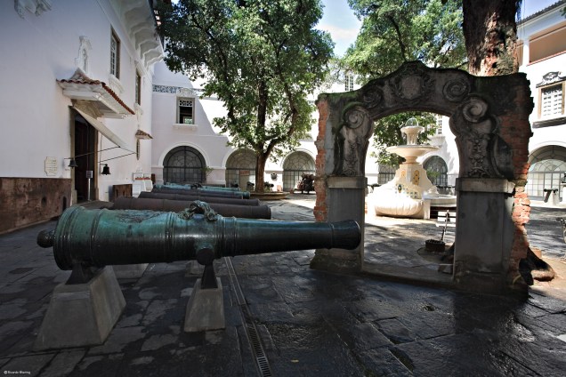 Pátio dos Canhões no Museu Histórico Nacional, Rio de Janeiro